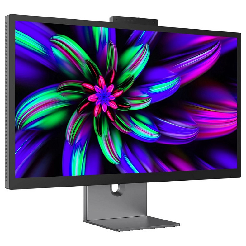 Монитор Philips 27" 27E3U7903, 5K UHD, IPS, HDMI, DP, USB-C, RJ-45, USB-hub, Cam, HAS, Pivot, серый