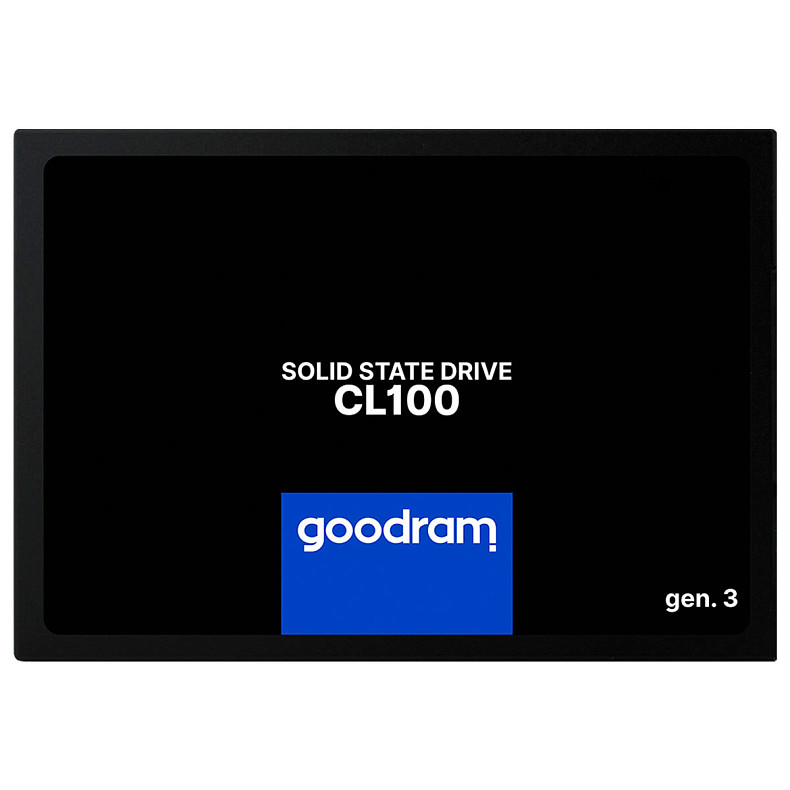 SSD диск Goodram CL100 GEN.3 240GB 2.5" SATAIII 3D TLC (SSD диск PR-CL100-240-G3)