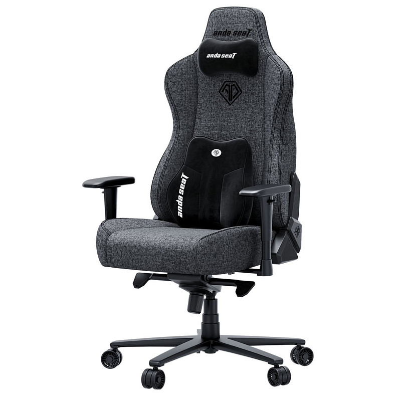 Крісло ігрове Anda Seat Novis Plus Fabric Dark Grey Size XL