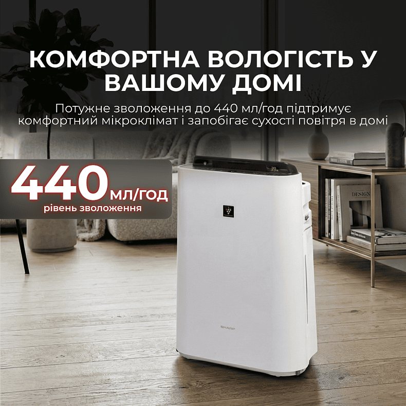 Очищувач повітря Sharp KC-D40EUW