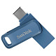 USB флеш-накопитель SanDisk 64GB USB 3.1 Type-A + Type-C Ultra Dual Drive Go Navy Blue