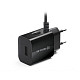 Сетевое зарядное устройство REAL-EL CH-217 (2USB, 2.1A) Black + кабель Lightning