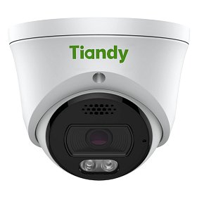 Камера IP Tiandy TC-C35XQ, 5MP, Turret EW Color Maker/TriLight, 2.8mm, f/1.0, IR30m, LED15m, DC 12V/