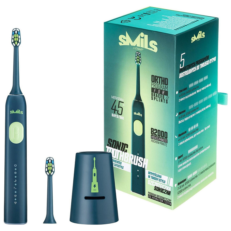 Електрична зубна щітка Vitammy SMILS Deep Water