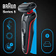 Электробритва Braun Series 5 51-R1200s BLACK/RED