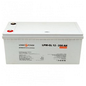 Аккумуляторная батарея LogicPower 12V 200AH GEL (LPM-GL 12 - 200 AH)