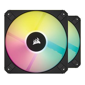 Вентилятор Corsair iCUE AF120 RGB Slim Black Dual Fan Kit (CO-9050163-WW)