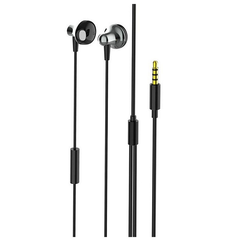 Гарнитура СolorWay Slim 3.5 mm Wired Earphone Blast 1 Black (CW-WD01BK)