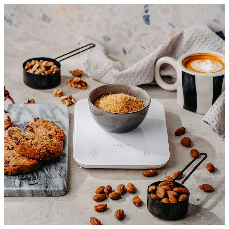 Ваги кухонні Adler AD 3181 white