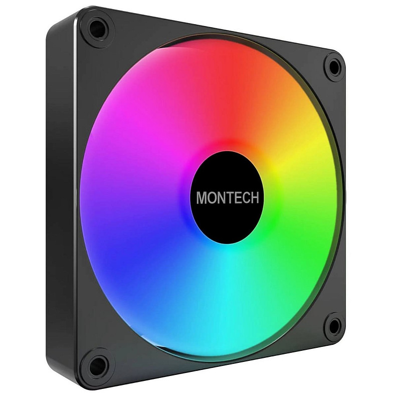 Набор из трех вентиляторов Montech GF120 V2 ARGB PWM 120MM 3 IN 1 (B)
