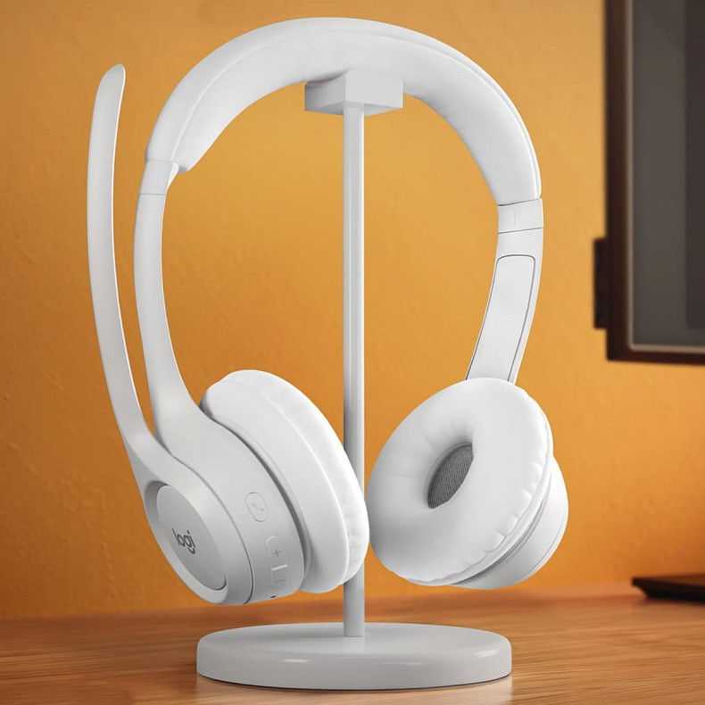 Навушники Logitech Zone 300 Wireless Off-White (981-001417)