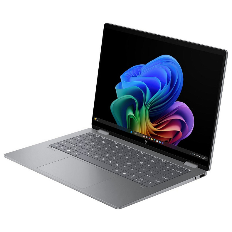 Ноутбук HP OmniBook X Flip x360 14-fk0003ua 14" 3K OLED Touch, AMD AI 5 340, 16GB, F1TB, UMA, Win11