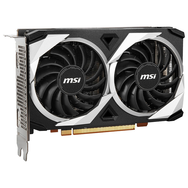 Видеокарта MSI Radeon RX 6500 XT 4GB GDDR6 MECH 2X OC (912-V508-009)