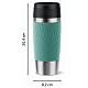 Термочашка Tefal Travel Mug Classic Twist, 360мл, нержавеющая сталь, зеленый (N2024310)