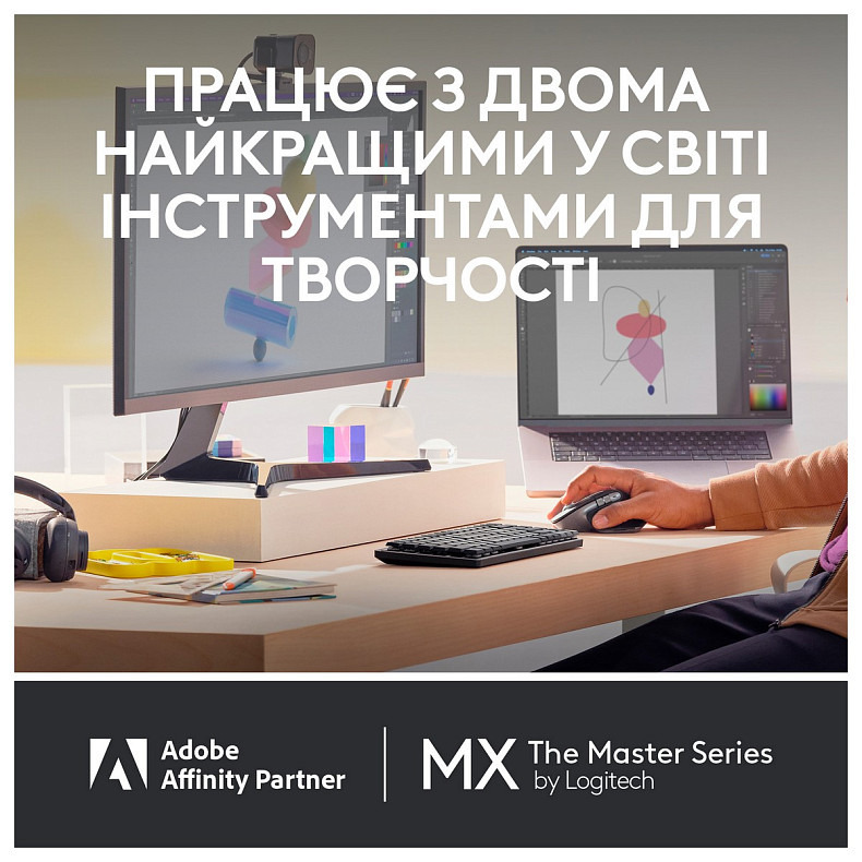 Мышка Bluetooth Logitech MX Master 3S For Mac Space Grey (910-006571)