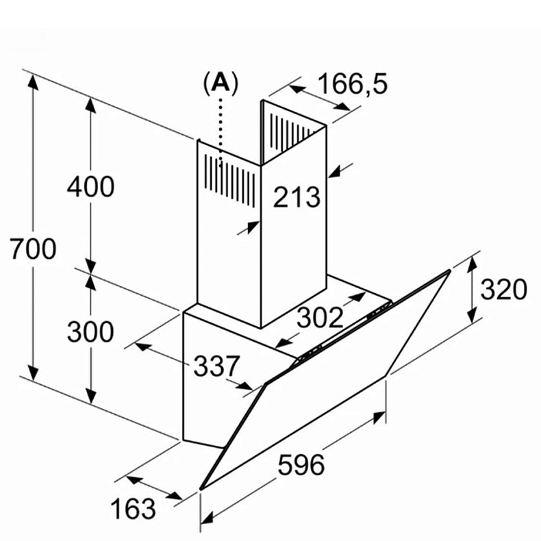 Витяжка Bosch DWK64PJ60T