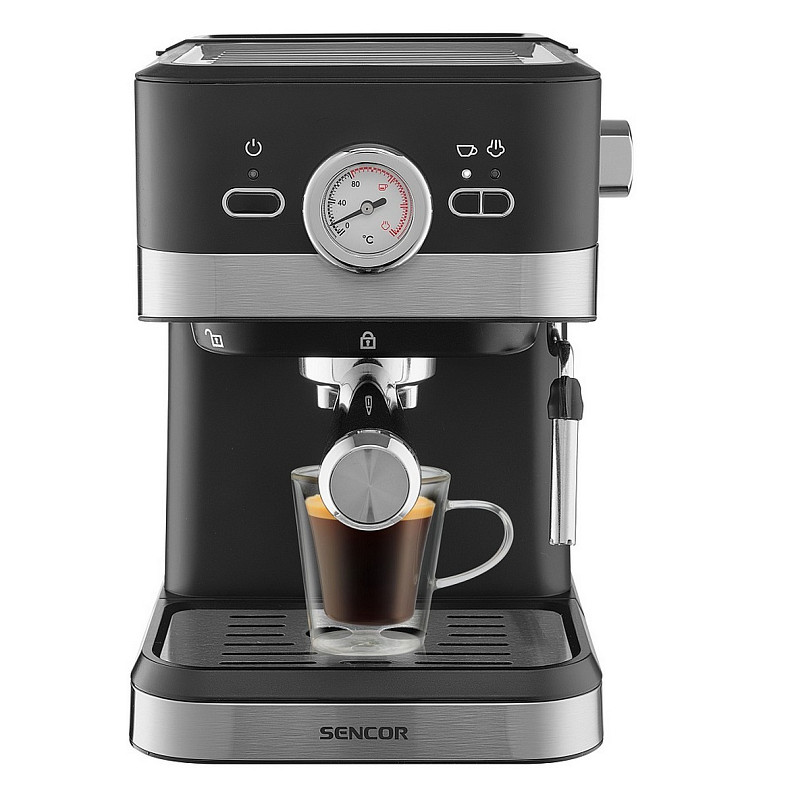 Кофеварка эспрессо SENCOR SES 1721BK