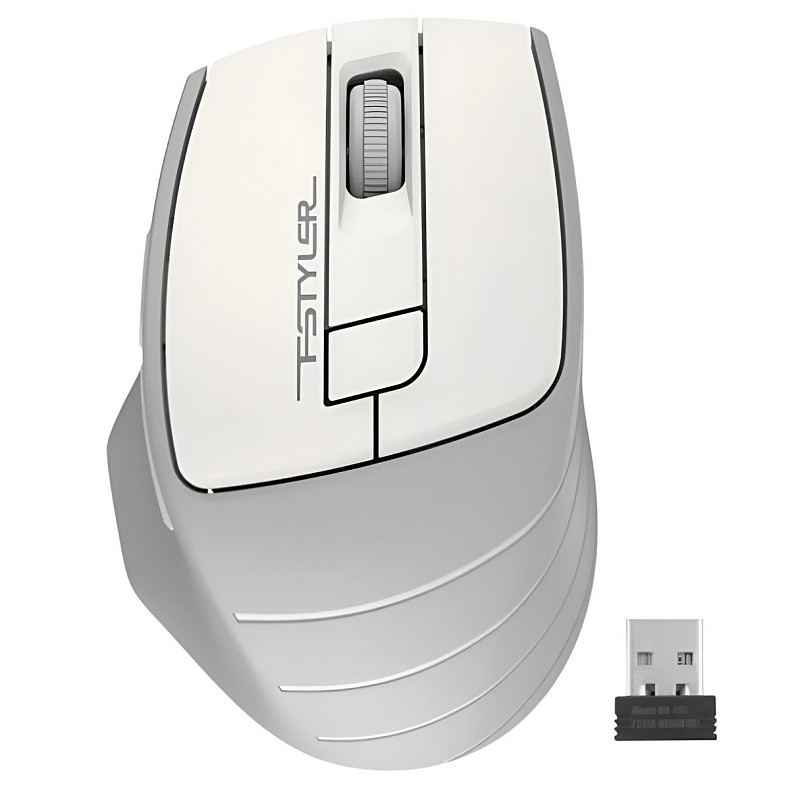 Миша A4Tech FG30 Grey/White