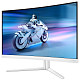 Монитор 27" Philips Evnia 27M2C5501/00 VA Curved White 180Hz