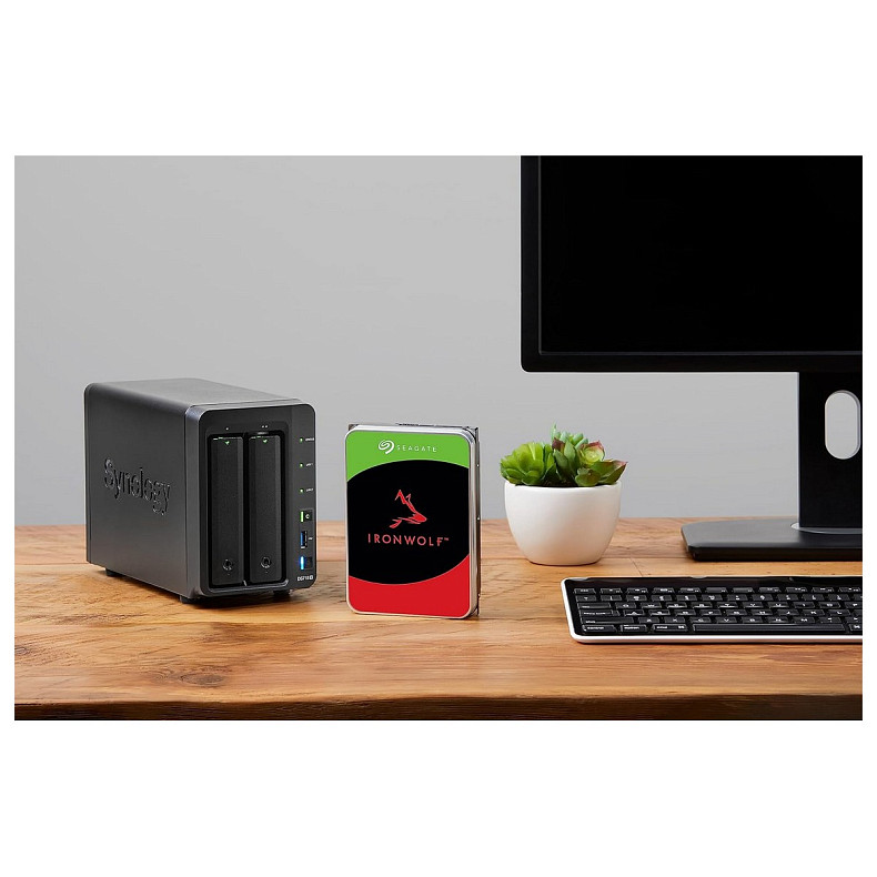 Жесткий диск Seagate 6TB 3.5" 5400 256MB SATA IronWolf