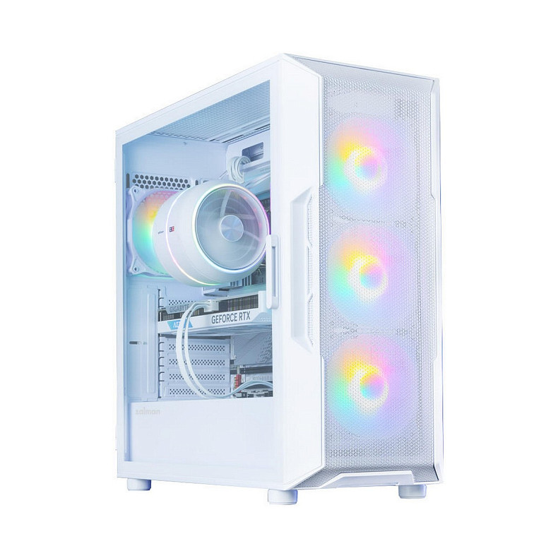 Корпус Zalman I3 Neo V2 без БЖ 2xUSB3.0, 1x Type C, 4x120мм RGB, VGA 400мм, LCS ready, TG Side Panel
