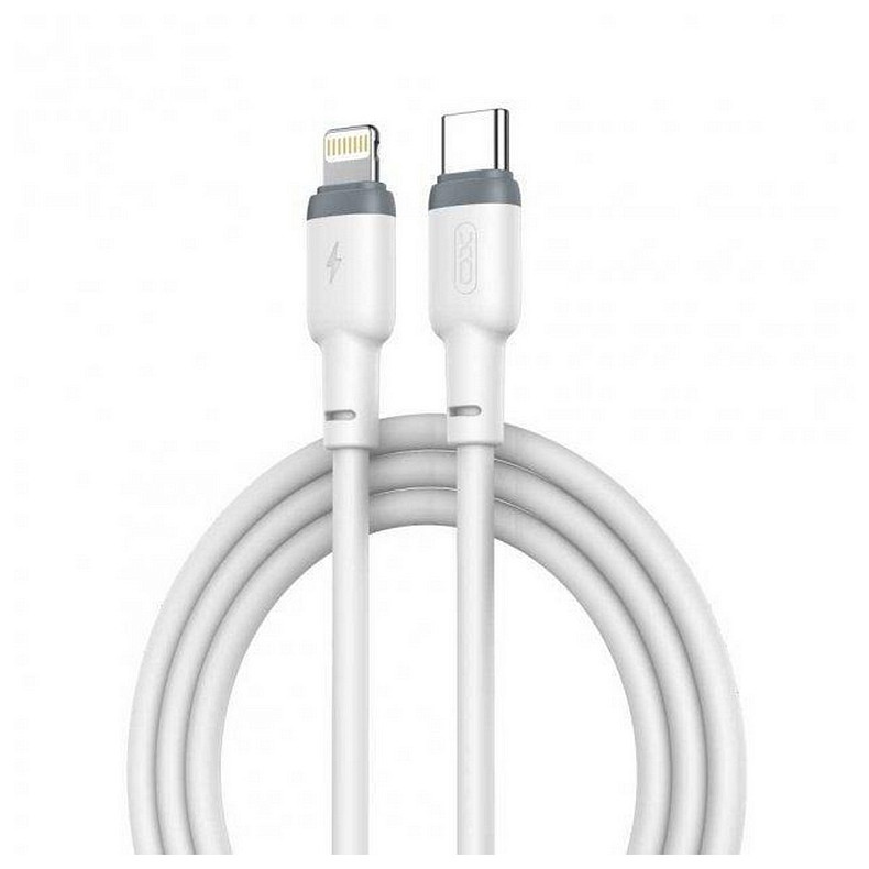 Кабель XO NB208A USB Type-C - Lightning (M/M), 1 м, White (NB208A-TC-1-WH)