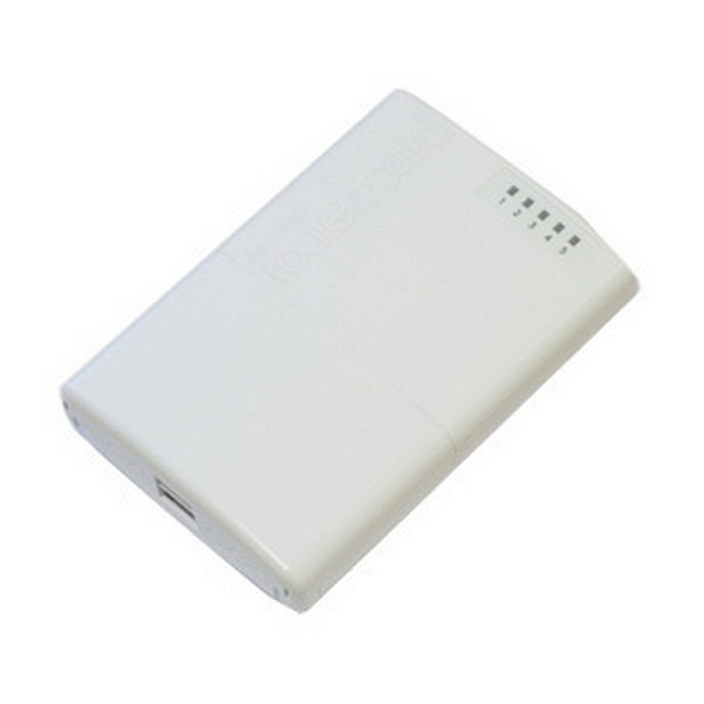 Маршрутизатор MikroTik PowerBox (RB750P-PBr2) (650MHz/64Mb, 5х100Мбит, PoE out, outdoor)