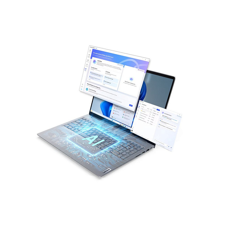 Ноутбук Lenovo ThinkBook 16-G8 16" WUXGA IPS AG, Intel U7-255H, 32GB, F1TB, UMA, Win11P, сірий