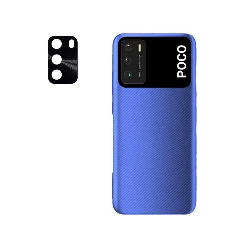 Защитное стекло BeCover для камеры на Xiaomi Poco M3 (706629)