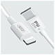 Кабель XO NBQ189A USB Type-C - Lightning (M/M), 1 м, White (NBQ189A-TC-1-WH)