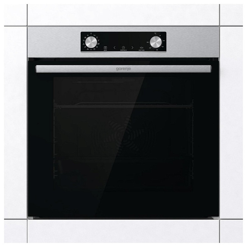 Духовой шкаф Gorenje электрический, 77л, A+, дисплей, IconLed, нерж