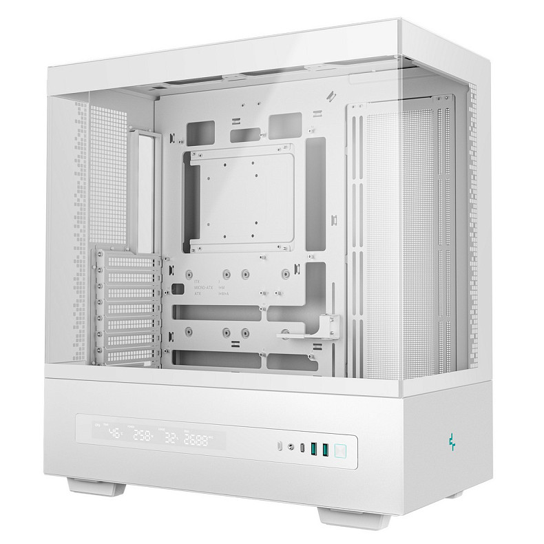 Корпус DeepCool CH690 Digital White (R-CH690-WHNNA0D-G-1) без БП