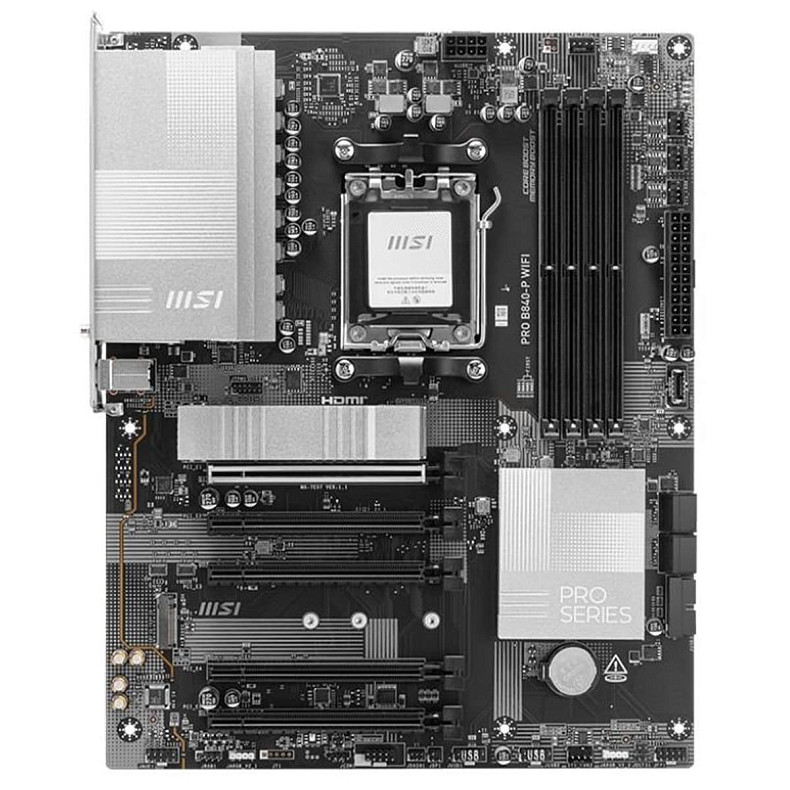 Материнська плата MSI B840 SAM5 ATX PRO B840-P WIFI