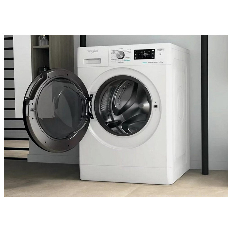 Стирально-сушильная машина Whirlpool FFWDB976258BVUA