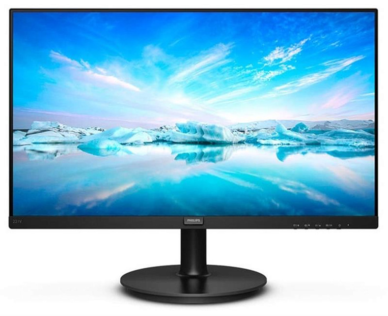 Монитор Philips 21.5" 221V8/00 VA Black