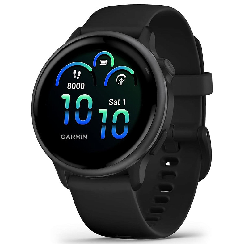 Спортивний годинник Garmin Vivoactive 6 Slate with Black Band
