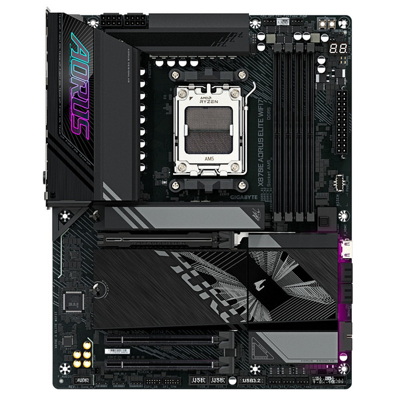 Материнська плата Gigabyte X870E Aorus Elite WiFi7 Socket AM5