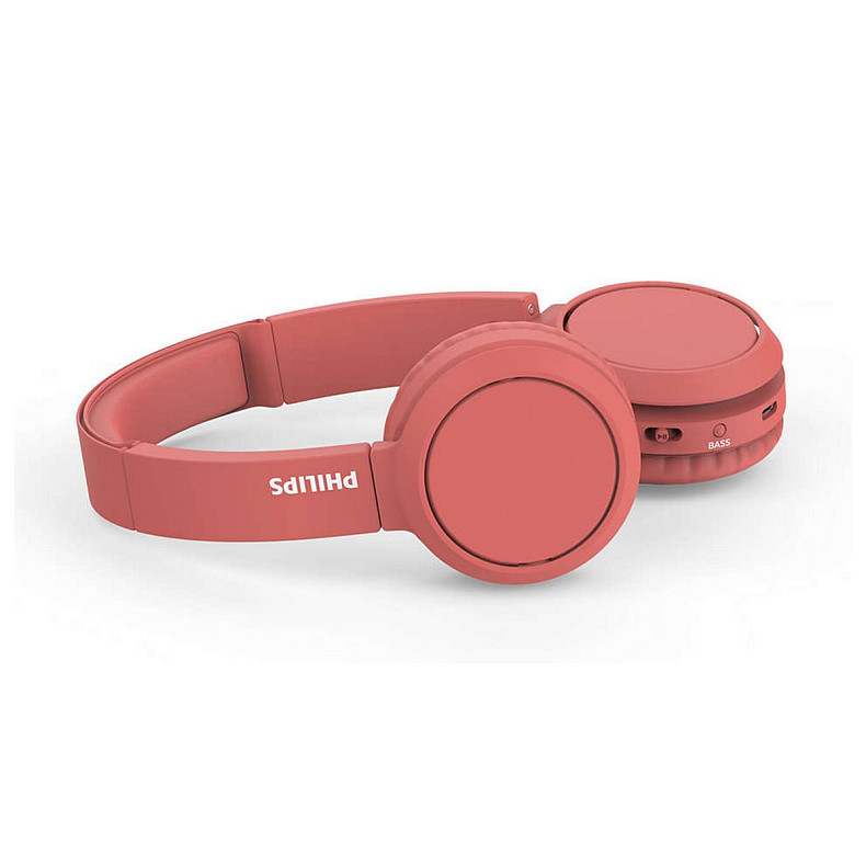 Наушники Philips TAH4205 On-ear Wireless Mic Red