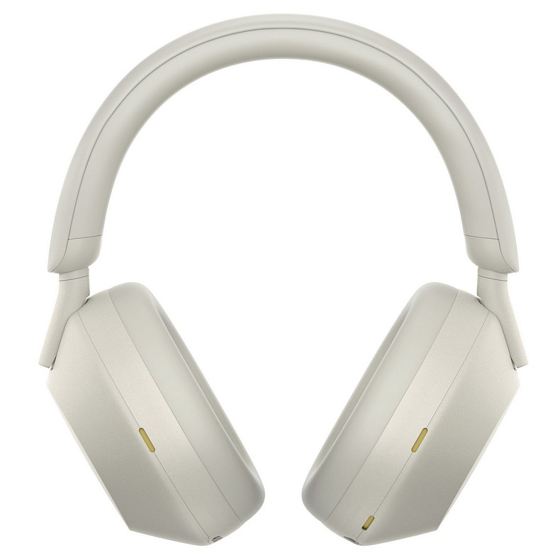 Наушники Over-ear Sony WH-1000XM5 BT 5.2, ANC, Hi-Res, AAC, LDAC, Wireless, Mic, Серебристый