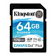 Карта памяти Kingston 64GB SDXC UHS-I/U3 Class 10 Canvas Go! Plus R170/W70MB/s (SDG3/64GB)