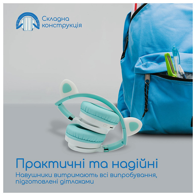 Bluetooth-гарнітура Promate Panda Aqua