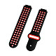 Силиконовый ремешок для GARMIN Universal 16 Nike-style Silicone Band Black/Red