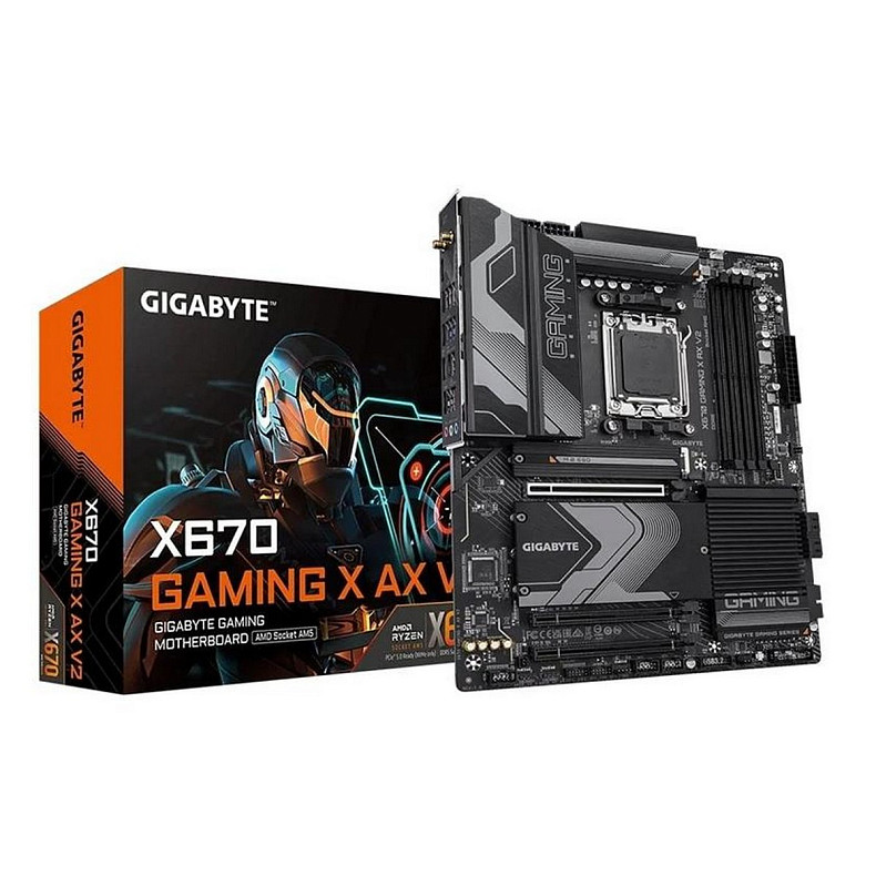 Материнська плата Gigabyte X670 Gaming X AX V2 Socket AM5