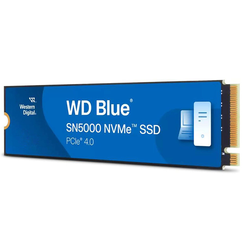 SSD диск WD Blue SN5000 M.2 NVME 500GB WDS500G4B0