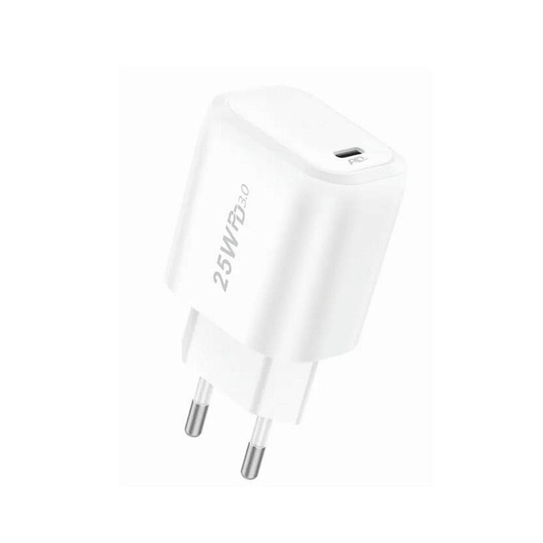 Зарядний пристрій Foneng EU40 PD 25W Quick Charger (1USBх3A) White (EU40-CH)