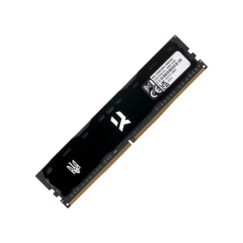 ОЗУ Goodram UKRAINA IRDM X DDR4 8GB/3200 Black (IRK-3200D464L16SA/8G)