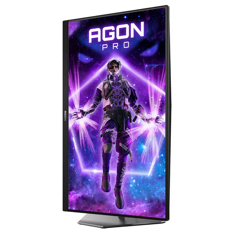 Монітор AOC 24.1" AG246FK6, Ultra-Fast TN eSports, 610Hz, 2xHDMI, DP, USB-hub, HAS, Pivot