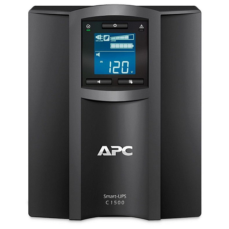 Источник бесперебойного питания APC Smart-UPS C 1500VA/900W, LCD, USB, SmartConnect, 8xC13