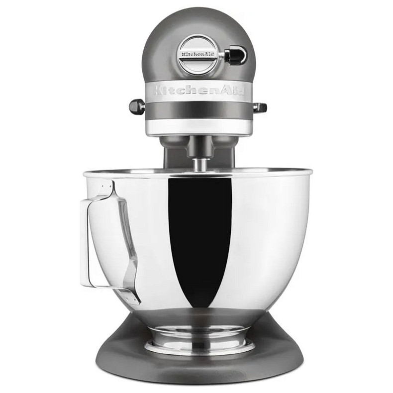 Кухонна машина KitchenAid Artisan 4,3 л 5KSM95PSECU з відкидним блоком, сріблястий