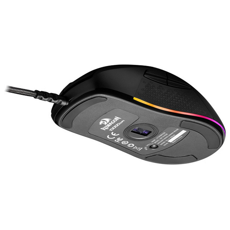 Мишка Redragon Stormrage RGB, ігрова, 10000dpi., 7кн., чорна